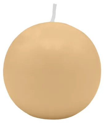 Produktbild von Kugelkerzen Beige Ø 50 mm, 16 Stück