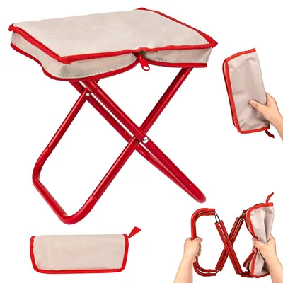 Produktbild von Campingstuhl – Faltbarer Mini-Stuhl für den Außenbereich