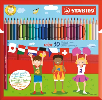 Produktbild von 30 Stabilo Color Farbstifte im Pappetui
