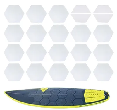 Zdjęcie produktu dla Elzusha - Antypoślizgowa podkładka sześciokątna do desek surfingowych i paddleboardów