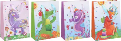 Immagine prodotto di Sacchetto regalo M 26x32x10 cm Bambini