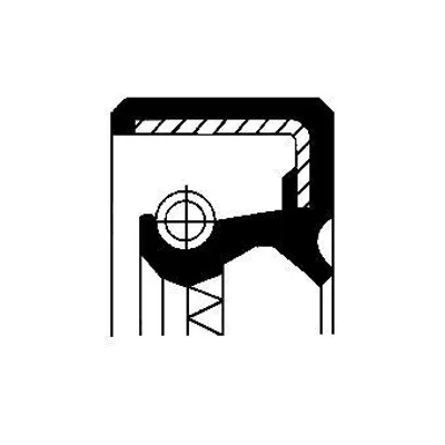 Produktbild von CORTECO Wellendichtring Schaltgetriebe 16018445B