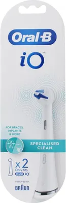 Produktbild von Oral-B Specialised Clean, 2 Stück(e), Weiß, 3 Monat( e), Oral-B, iO, Sichtverpackung
