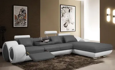 Produktbild von Wohnlandschaften Ecksofa L Form Moderne Couch