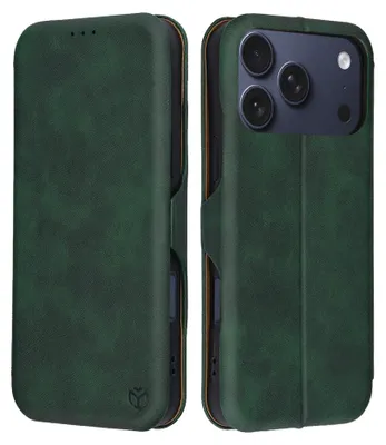 Produktbild von Techsuit – Safe Wallet Plus Buchklapphülle für iPhone 17 Pro – grün