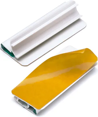 Zdjęcie produktu dla DURABLE Zacisk samoprzylepny VARIOCLIP® 60 mm opakowanie 5 sztuk, Bia?y, 280602, 5 szt.