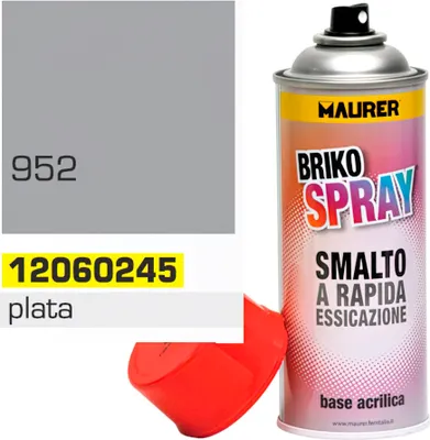 Image de Peinture argentée en spray 400 ml.