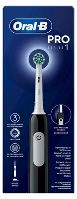 Image de Brosse à dents électrique Oral-B Pro 1, noire