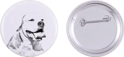 Obrázok produktu pre Americký buldog – odznak s vaším psom, pridajte vlastnú fotografiu, značka Art-Dog