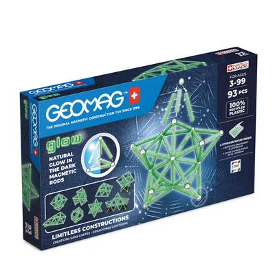Produktbild von Geomag Geomag Glow Recycled 93 Teile