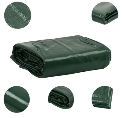 Produktbild von Plane, langlebiges PVC-beschichtetes Material, vielseitiger Schutz im Freien, Grün