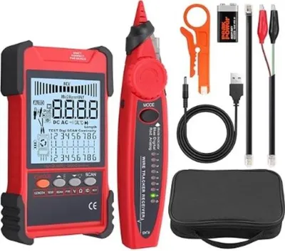 Zdjęcie produktu dla Tester kabli - wyszukiwarka kabli - z generatorem tonów - tester obwodów