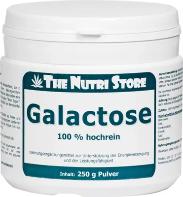 Obrázek produktu pro The Nutri Store Galaktóza 100% čistý prášek, 250 g prášku