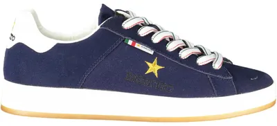 Image de Esercito 1659 sneakers pour homme en polyuréthane bleu