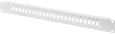 Image de DIGITUS Stahl Frontplatte für 24 LC/DX Kupplungen