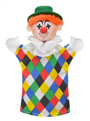 Produktbild von Handpuppe Kasper 28 cm Mehrfarbig, 22207A