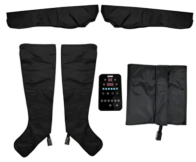Immagine prodotto di Sistema di massaggio a compressione per le gambe, terapia doppia per le gambe, pressione regolabile, 220V EU, spina EU