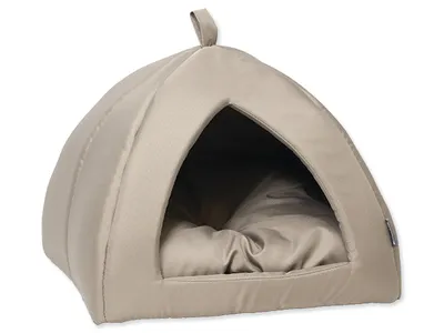 Zdjęcie produktu dla Kokon DOG FANTASY Basic jasnoszary 62 cm 1 szt