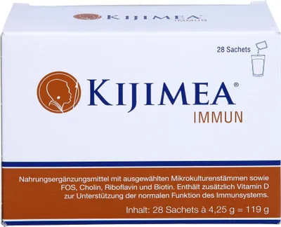 Produktbild von Kijimea Immun Pulver zur Unterstützung eines gesunden Immunsystems, 28 St. Beutel