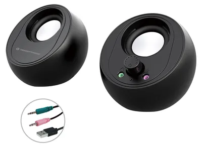Produktbild von Conceptronic BJORN 2.0-Kanal-Computer-Lautsprecher mit Bluetooth, 10W