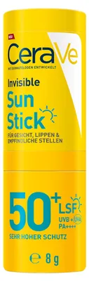 Produktbild von CeraVe Invisible Sun Stick LSF 50+ 8 g