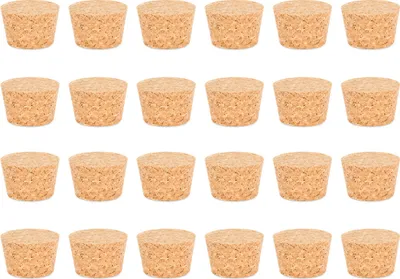 Produktbild von Naturkorken für Dekoflaschen 24 Stk. ca 30x30mm | Korken
