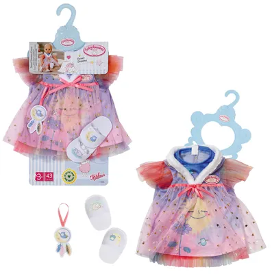 Produktbild von Baby Annabell Sweet Dreams Nachthemd für 43 cm Puppen mit Traumfänger