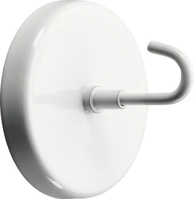Produktbild von Hakenmagnet Ø 50 mm weiß