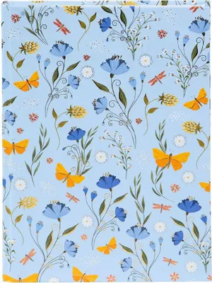 Produktbild von Goldbuch Notizbuch Secret Garden Blue 15x22 cm mit Goldprägung und Fadenheftung