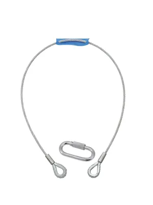 Produktbild von EUROLITE Sicherungsseil B 6x1000mm bis 35kg silber