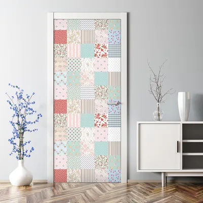 Produktbild von Dekorative Tür Wandaufkleber Wandtattoo selbstklebend dekoration Tropische Blätter 70 x 200 cm