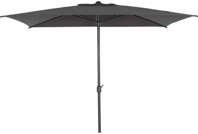 Produktbild von Sonnenschirm >Isa< in anthrazit - 200x255x300 (BxHxT)