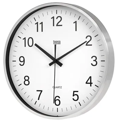 Obrázok produktu pre Nástenné hodiny Teesa 30cm strieborné