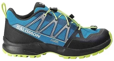 Zdjęcie produktu dla Trampki Salomon Outscape Wp J "Mykonos Blue/Black/Acid Lime" dla Dziecięce