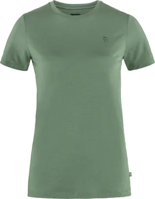 Productafbeelding van FJÄLLRÄVEN Abisko Wool SS W, kleur: Patina Green, maat: XL