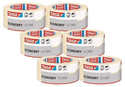 Immagine prodotto di tesa UNIVERSAL 05288 Nastro per mascheratura trasparente (L x L) 50 m x 50 mm 6 pz