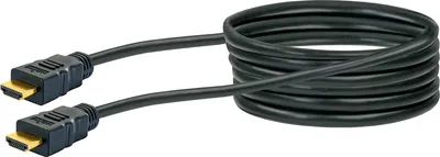 Produktbild von SCHWAIGER HDMI Anschlusskabel [1x HDMI-Stecker - 1x HDMI-Stecker] 3 m Schwarz (HDMHD30533)