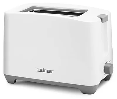 Obrázek produktu pro Zelmer ZTS7386, 2 krajíců, Bílá, Plast, Otočné, 750 W