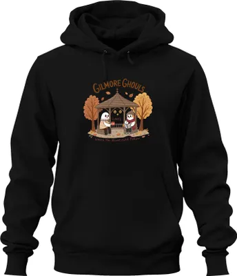 Obrázek produktu pro Gilmore Ghouls kde strašíš, tam tě budu následovat Herbst Geister niedlich Uni mikina s kapucí Kapuzenpullover, Schwarz, XL