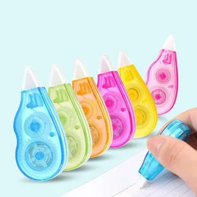 Produktbild von Famanu Mini-Korrekturroller Set - 6 Stück, 4m x 5mm, weiße Korrekturband