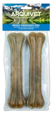 Imagen del producto de Arquivet: Huesos prensados, cuero, 25 cm (2 unidades)