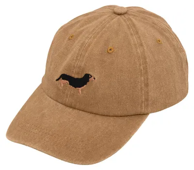 Fiebig verwaschene Baseball Cap aus 100% Baumwolle in braun