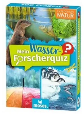 Obrázek produktu pro MOSES my water research quiz - 50 karet se 100 otázkami Kvíz