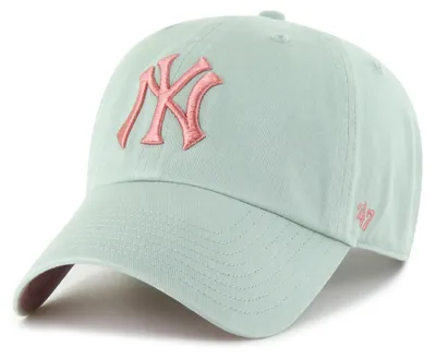Immagine prodotto di Cappellino da baseball 47 Brand - CLEAN UP New York Yankees, color giada
