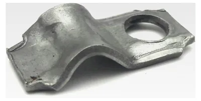 Produktbild von 100 Stück Spanndrahthalter aus Metall für Maschendraht und Zaunpfosten