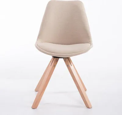 Produktbild von Besucherstuhl Toulouse Stoff Natura Square creme