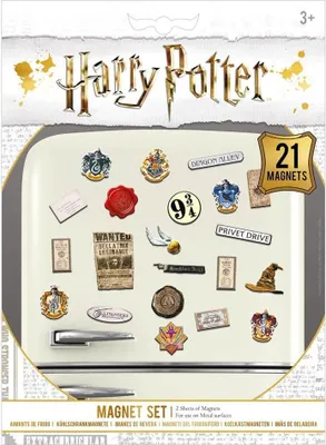 Harry Potter Magneten, Set von 21 Stück