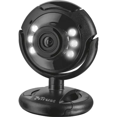Obrázok produktu pre Trust SpotLight Pro, 1,3 MP, 640 x 480 px, VGA, 30 fps, USB 2.0, Čierna