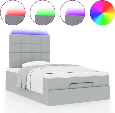 Immagine prodotto di Struttura Letto Pouf con Materasso 120x190 cm in Tessuto