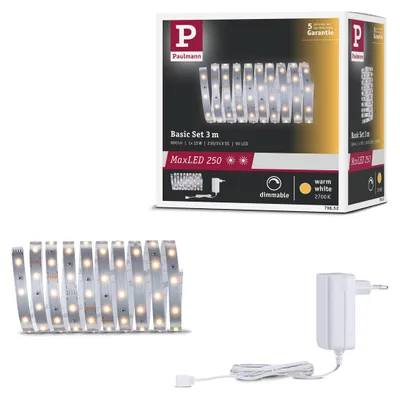 Produktbild von Paulmann MaxLED 250 LED Strip Warmweiß Basisset